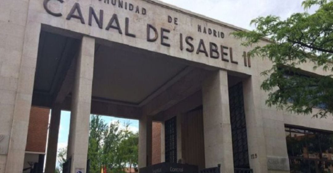 Fachada del Canal de Isabel II