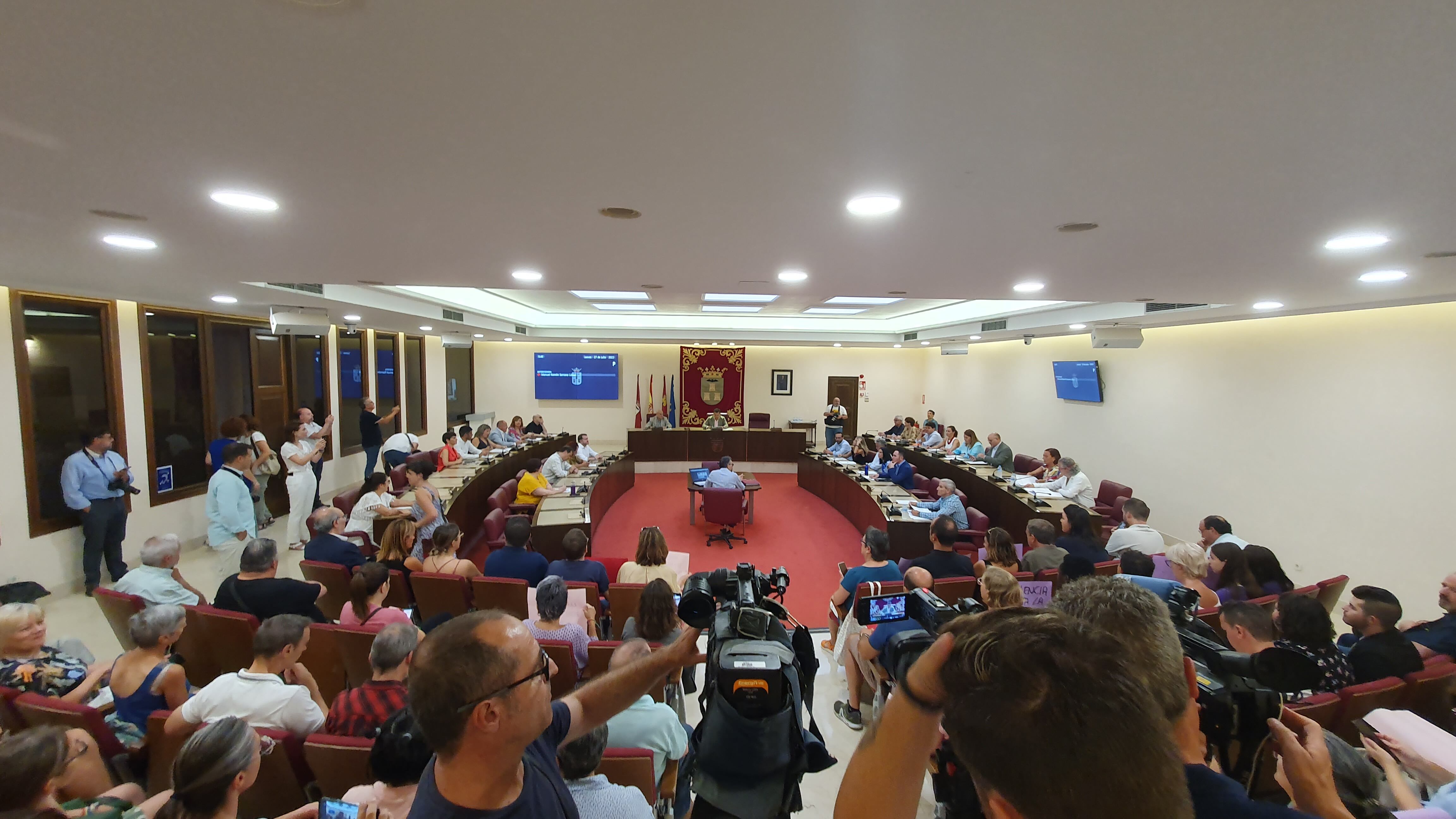 Pleno Municipal Extraordinario de Julio de Albacete