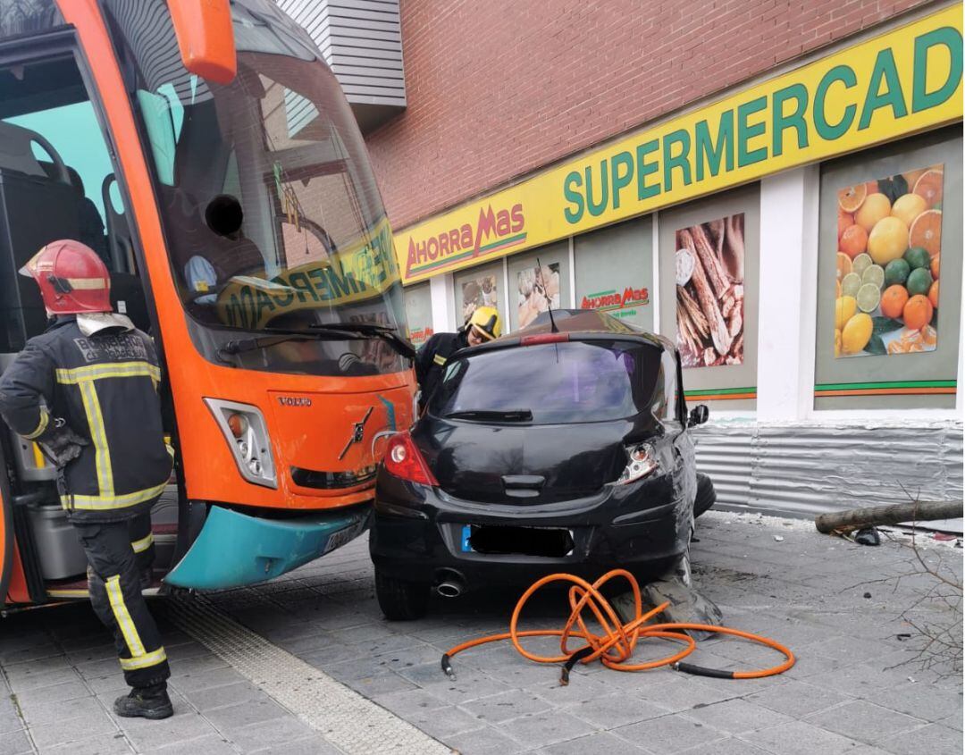 Accidente autobús Azuqueca