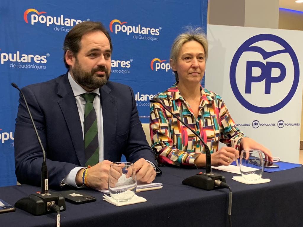 Acto de presentación de Ana Guarinos como candidata del PP a la alcaldía de Guadalajara/FOTO SER Guadalajara