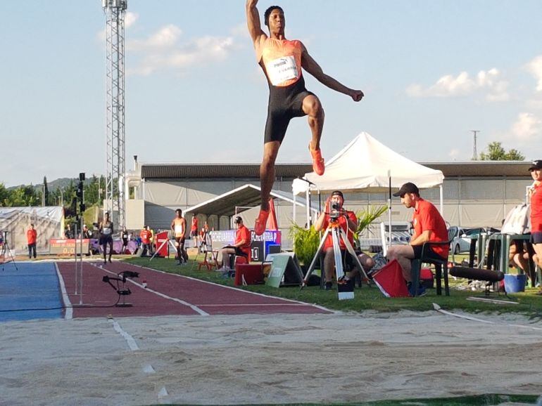 Salto de Echevarría en el Meeting Guadalajara