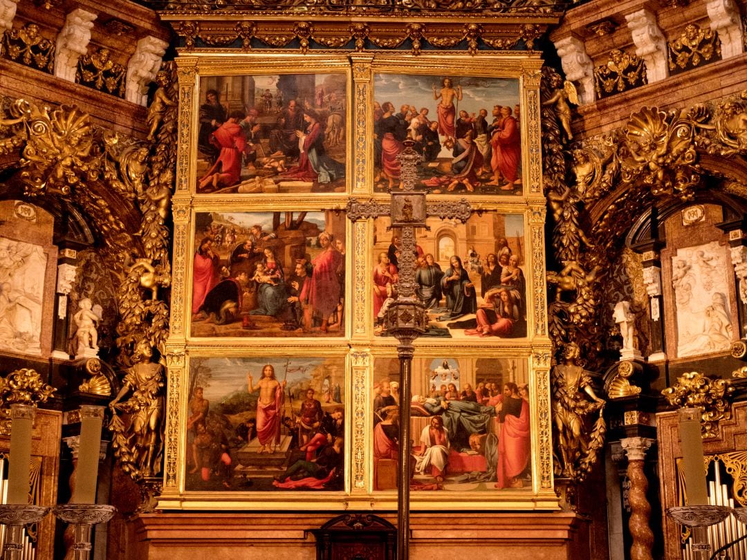 Altar de la catedral de València, donde podría estar el Santo Grial según las investigaciones de la doctora Ana Mafé