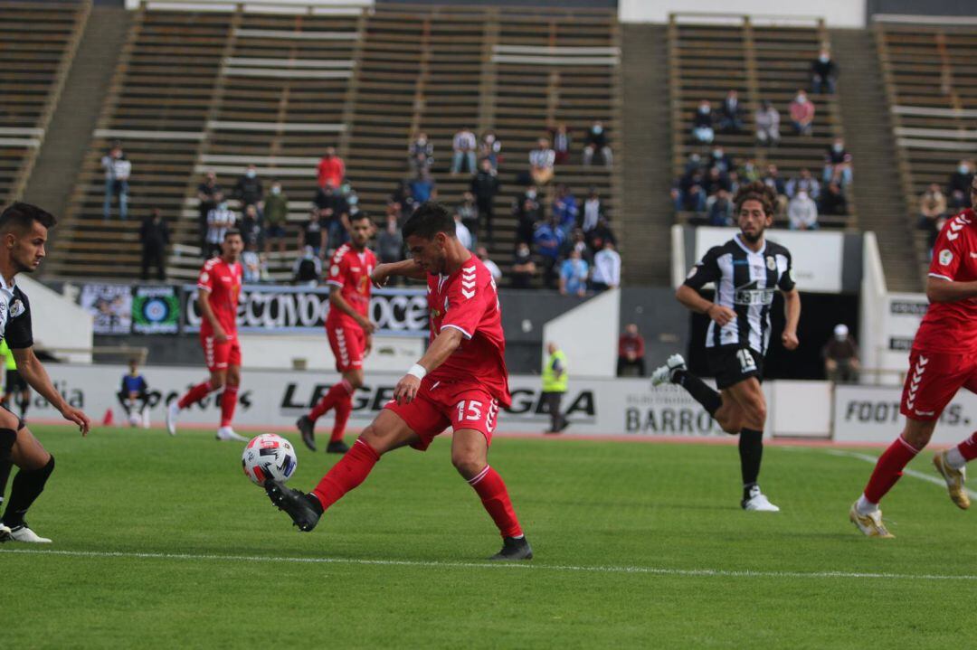 Un momento del partido.