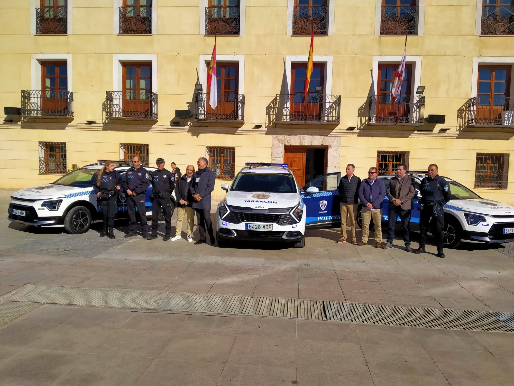 Nuevos vehículos de la Policía Local de Tarancón (Cuenca)