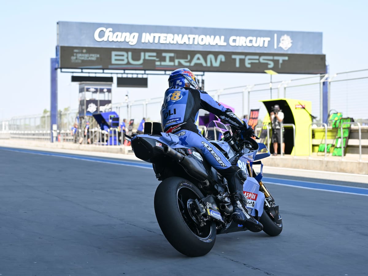 Álex Márquez manda en un primer test de Buriram accidentado para Marc Márquez