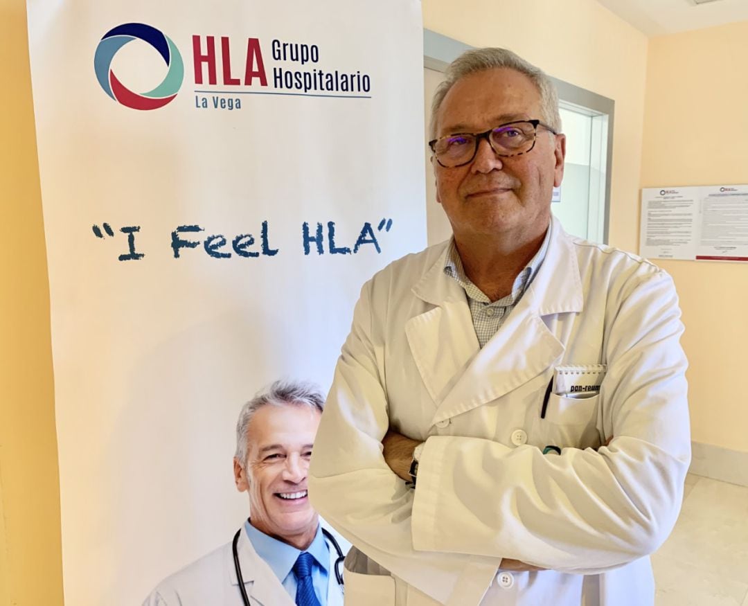 Juan Antonio Olmo, médico rehabilitador del Hospital HLA La Vega 