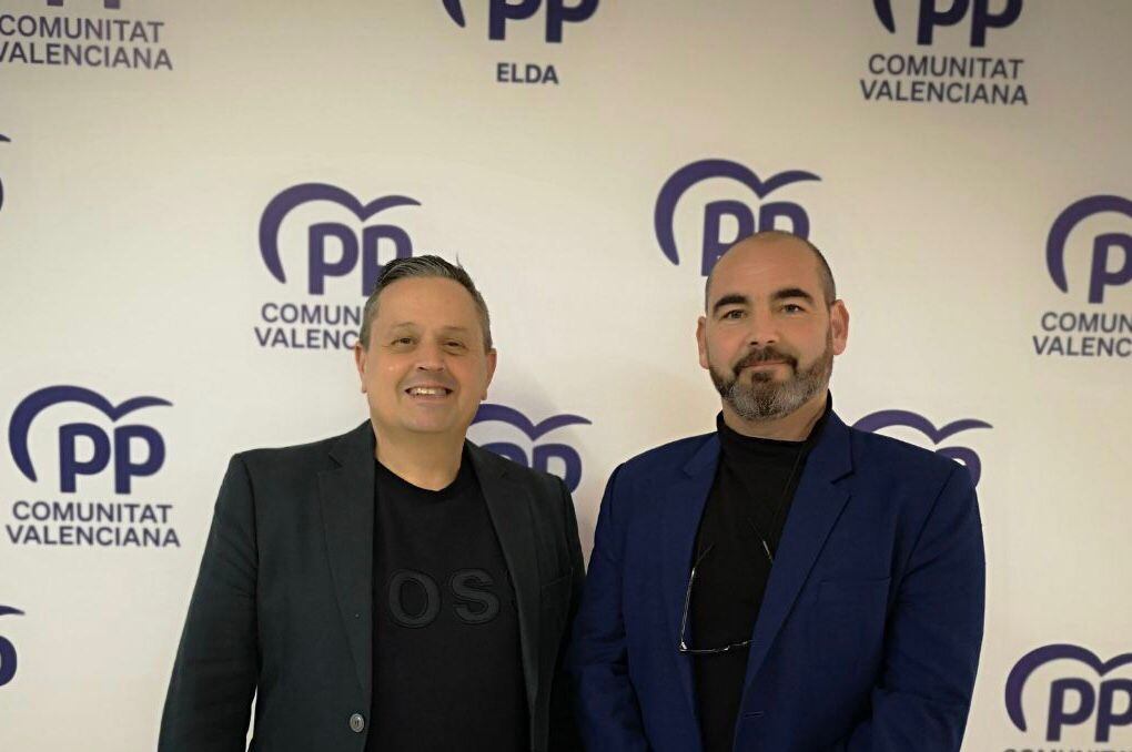 El número 1 y 2 de la lista del PP de Elda
