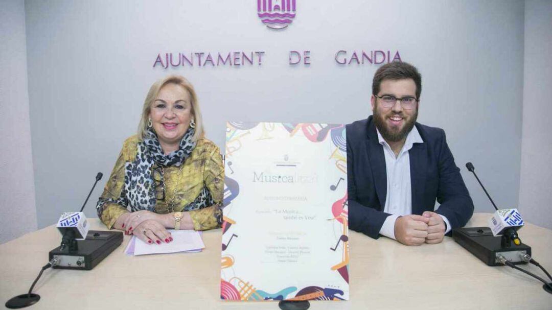 Carmen Fuster y Vicent Mengual