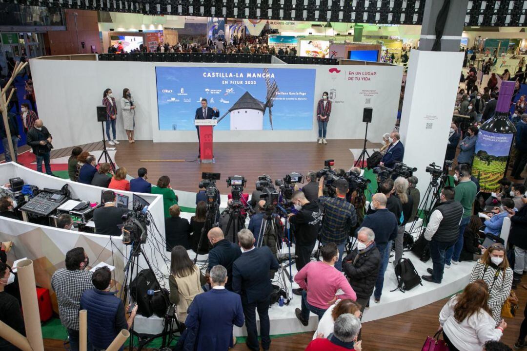 Stand de Castilla-La Mancha en FITUR