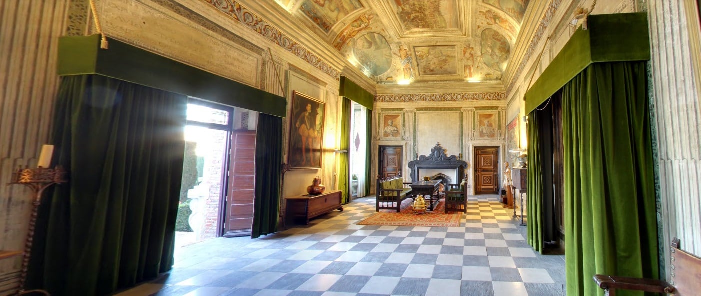 Sala Portugal del Palacio de Viso del Marqués