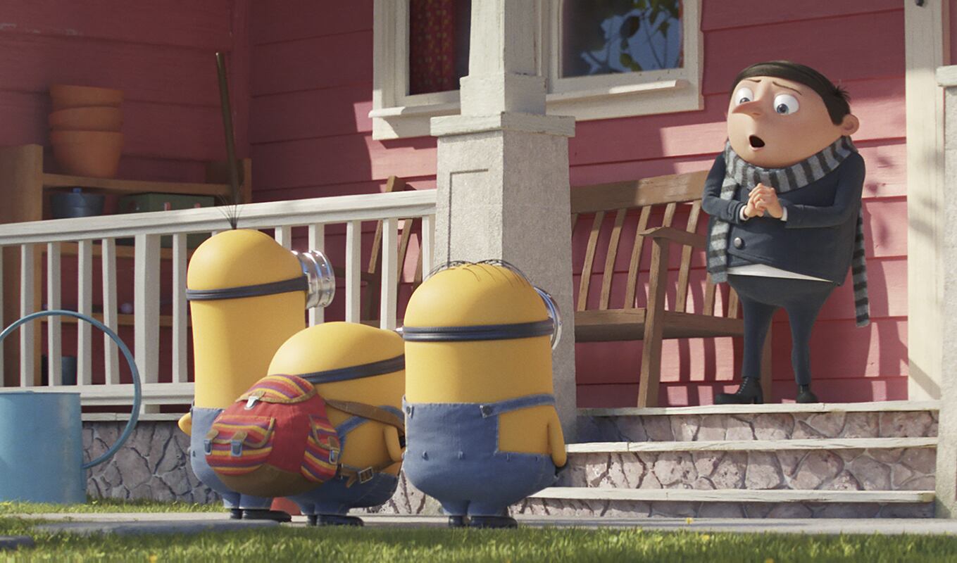 Escena de &#039;Minions: el origen de Gru&#039;.