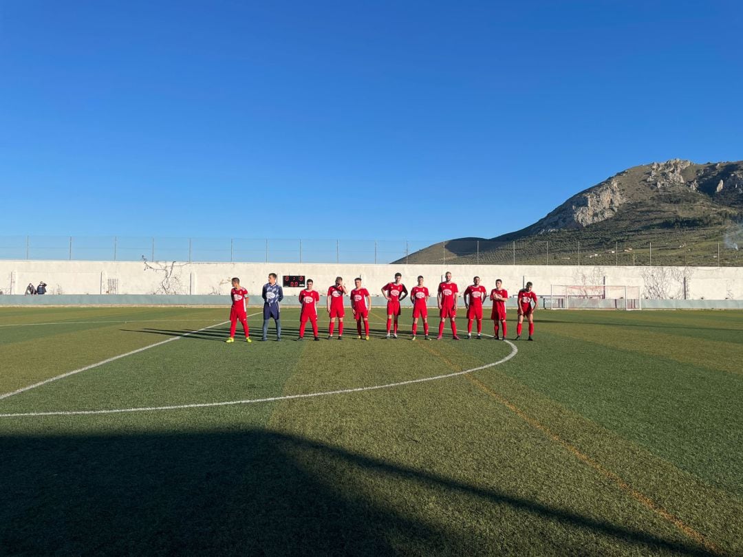 Once inicial del Jódar C.F. ante el Arquillos C.F.