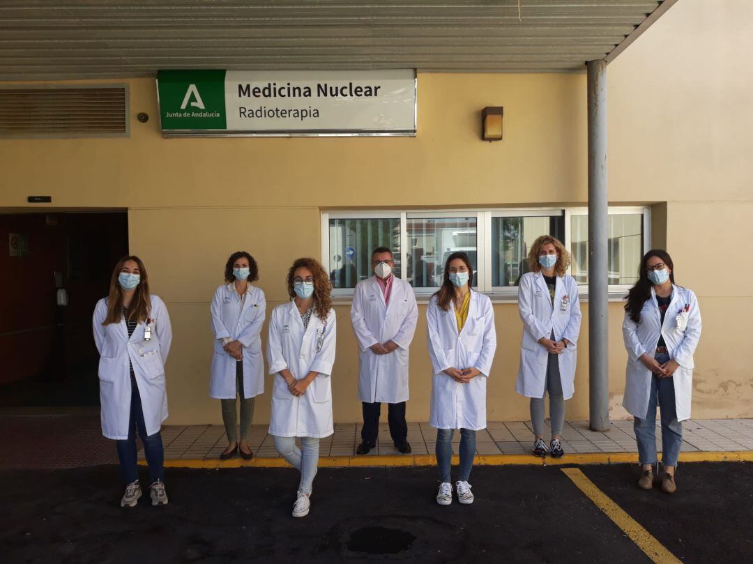 Responsables del servicio de Radioterapia.