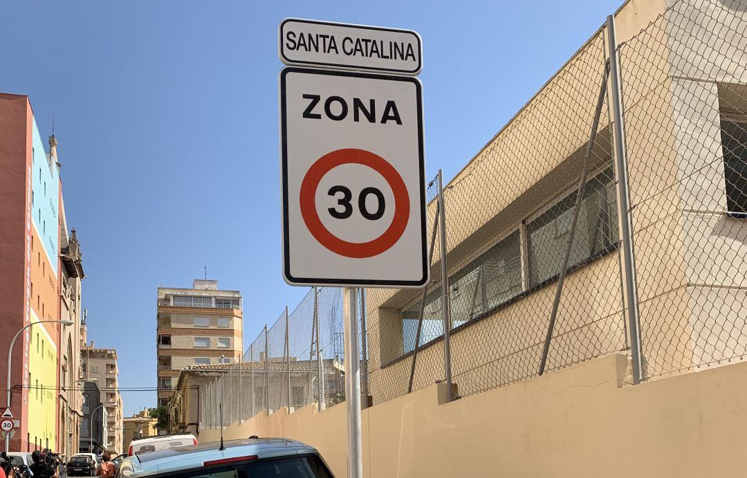 &#039;zona 30&#039; en Santa Catalina 