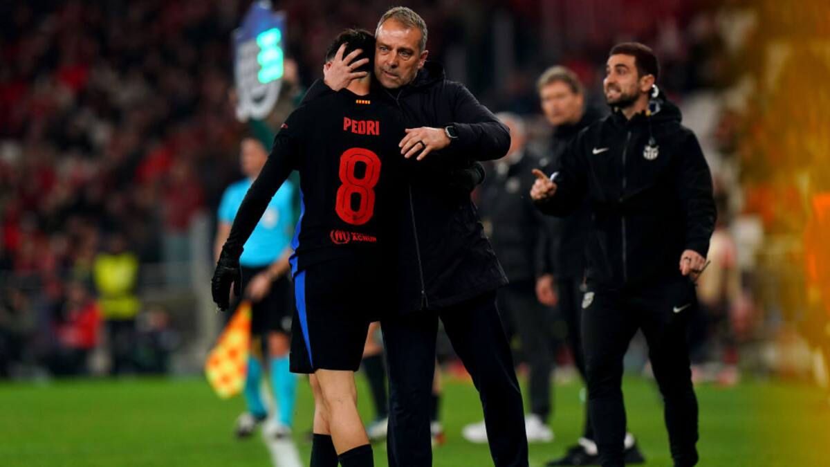 "Lo ha detectado y no le ha temblado el pulso... ahí demuestra su personalidad": Hansi Flick, clave en la victoria del Barça ante el Benfica