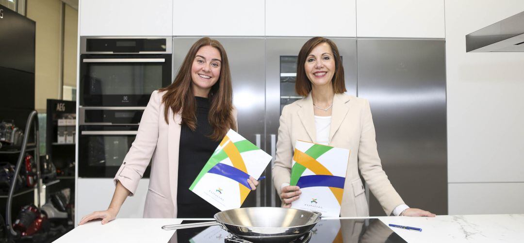 Mayte Pinto, Directora Gerente de Fundal y Mayte Gómez directora de Recursos Humanos de Electrolux España 