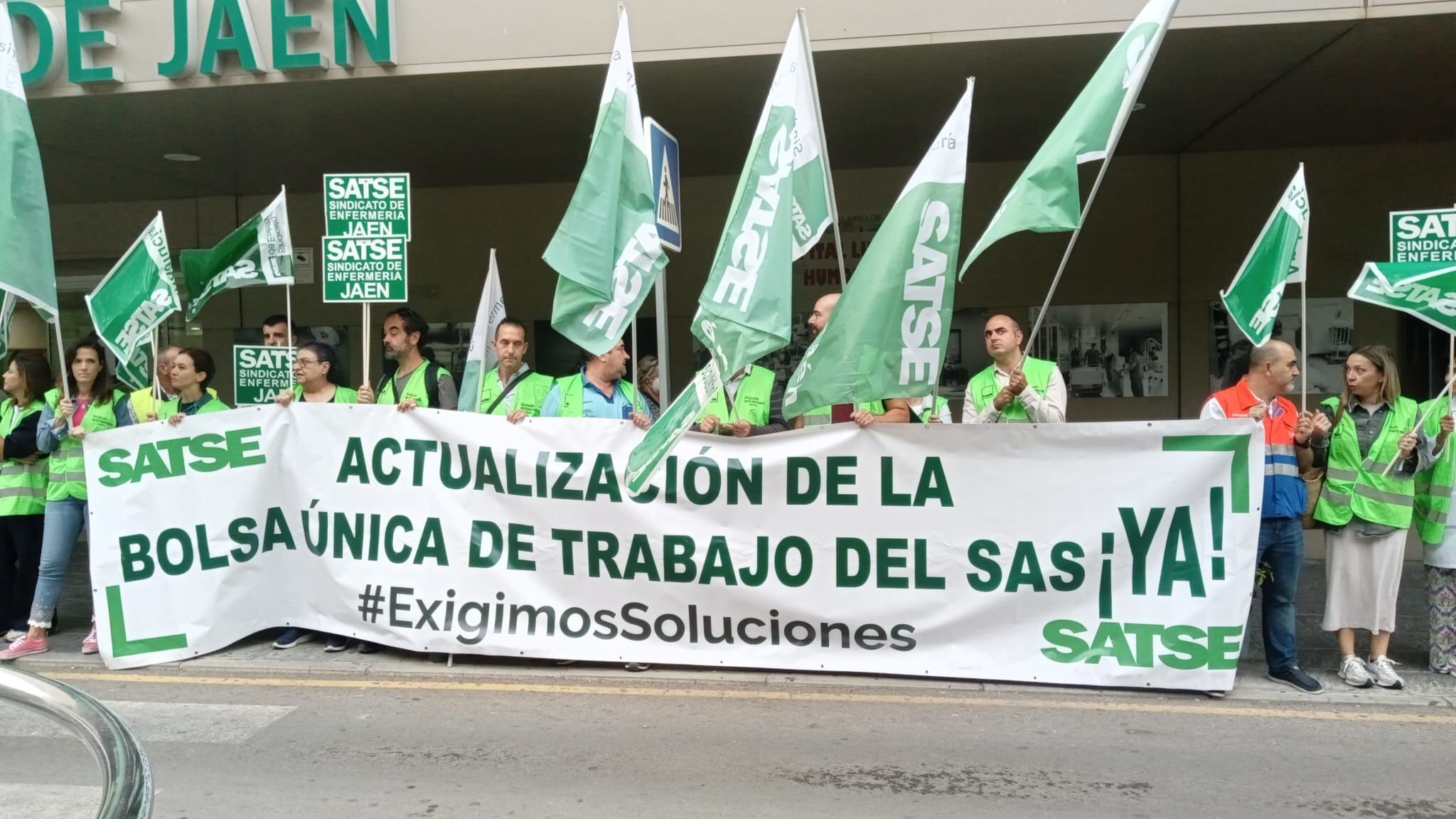 Concentración SATSE 17 Octubre