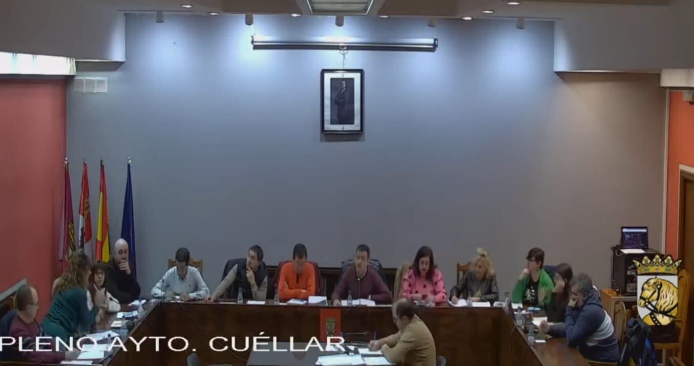 Pleno de enero en el que fue expulsada la concejal del PP por las desavenencias en la gestión del turno de ruegos y preguntas