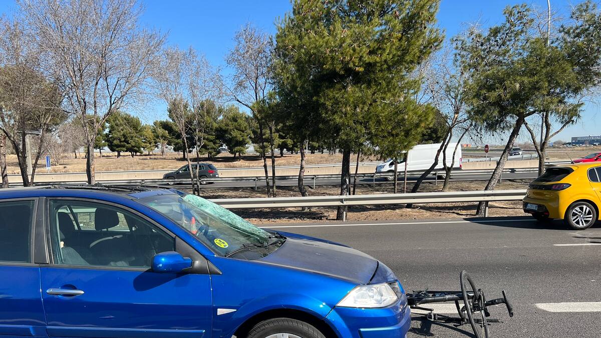 Fallece el ciclista atropellado en Fuenlabrada el miércoles