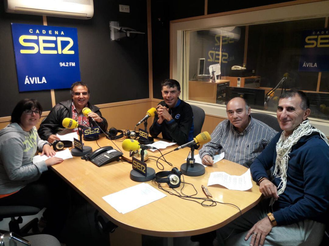 Ángela, Francisco, Quique Pachi y Xavi