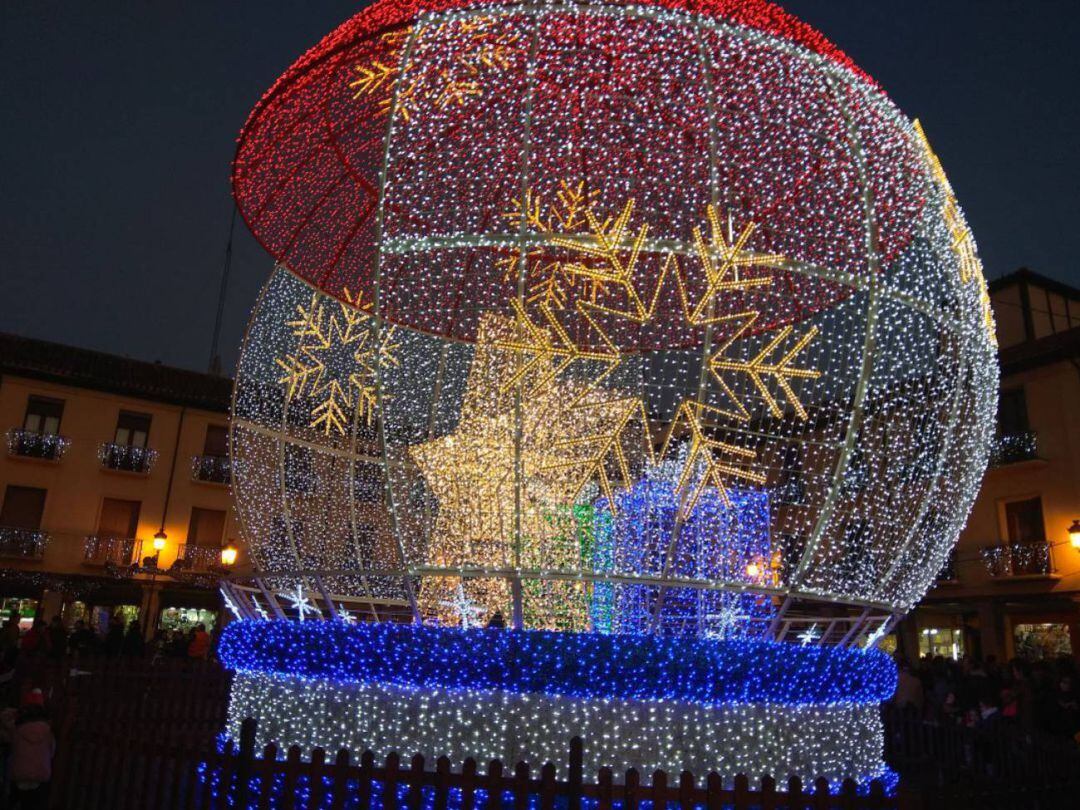 Polémica por la iluminación navideña en Palencia