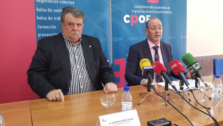 Alfonso Núñez (i) y José Ignacio Carrasco (d)