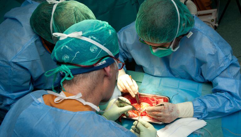 Una imatge d'arxiu d'una operació de ronyó.