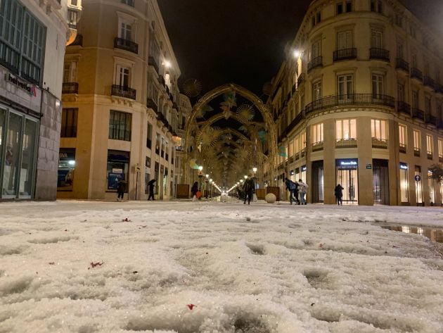 Calle Larios este jueves