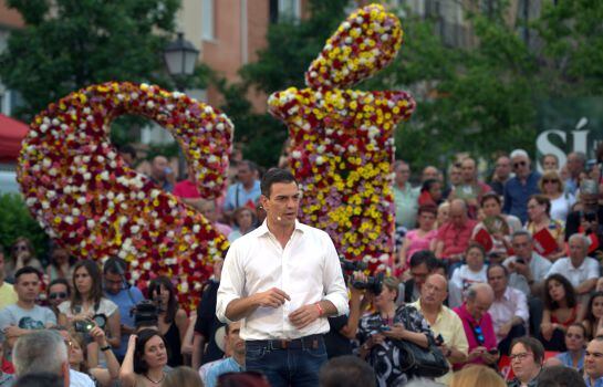 El candidato del PSOE, Pedro Sánchez.