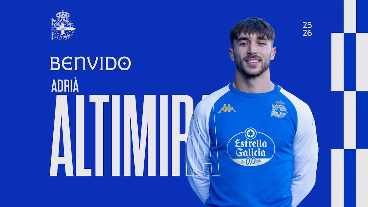 El Deportivo hace oficial la llegada de Altimira