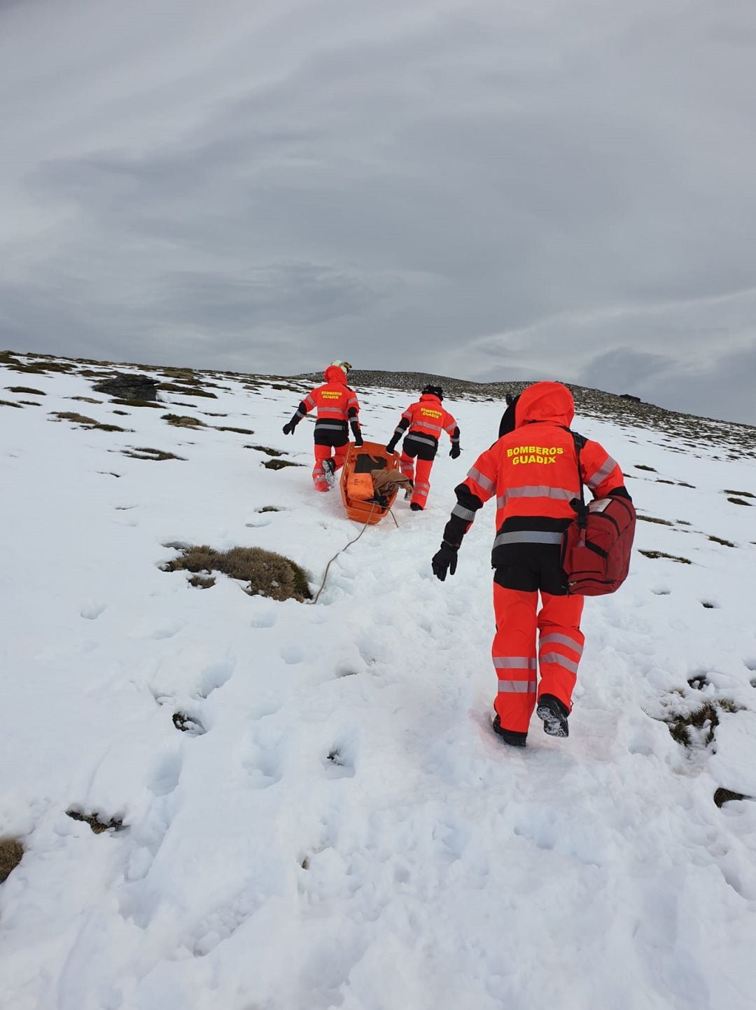 rescate en el puerto de la ragua