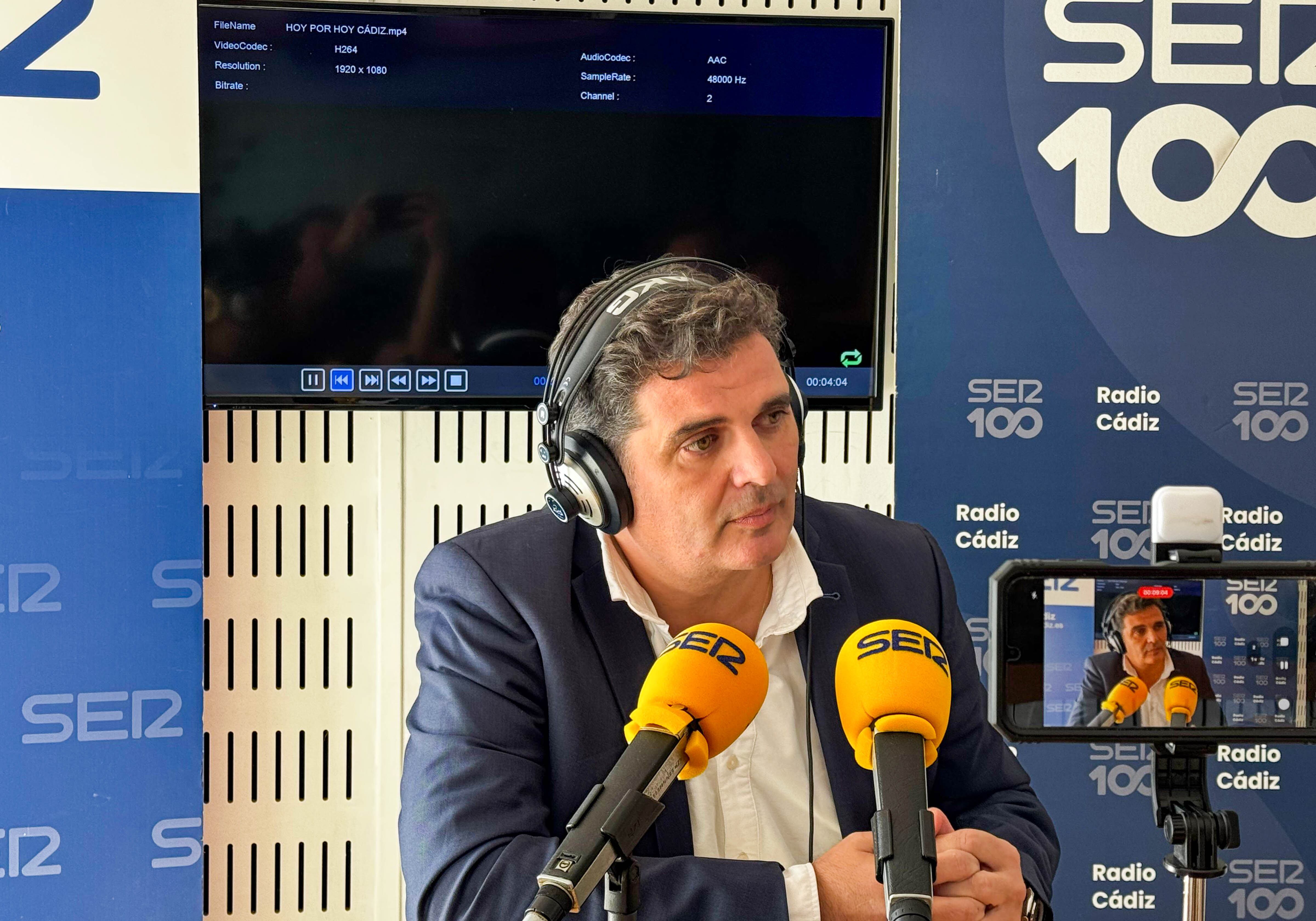 Rafa Contreras en Radio Cádiz.