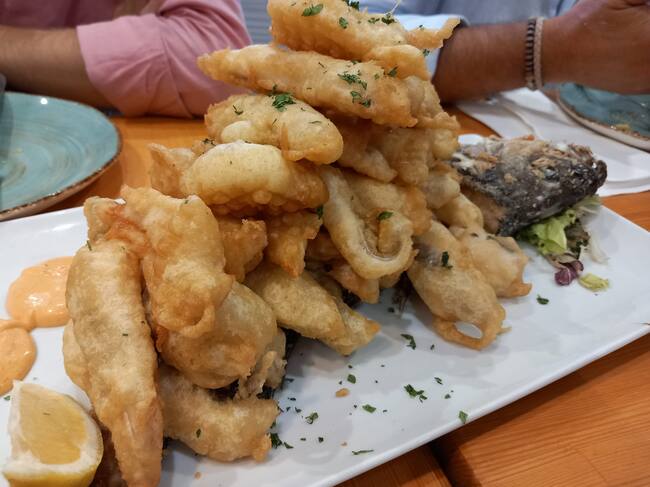 Pargo frito de Avanico