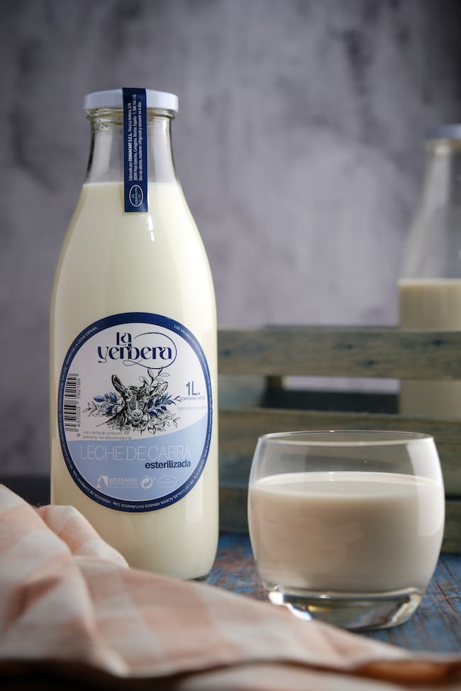 Leche de cabra de La Yerbera