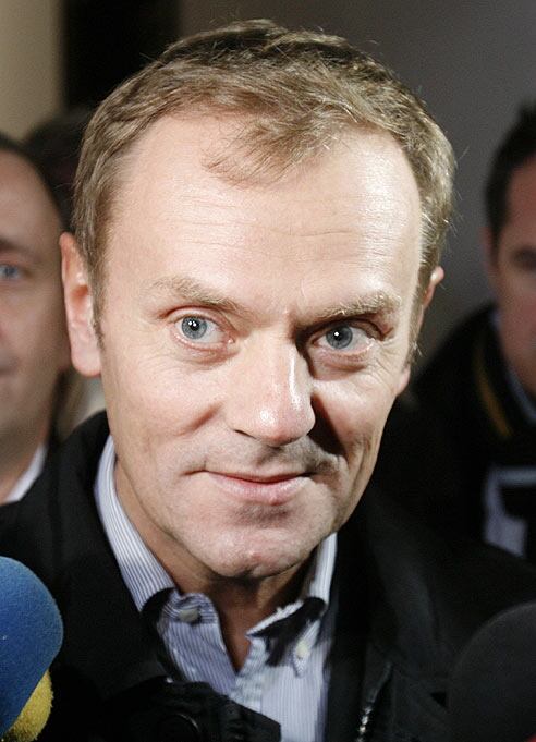 El futuro primer ministro de Polonia, el recién elegido Donald Tusk.