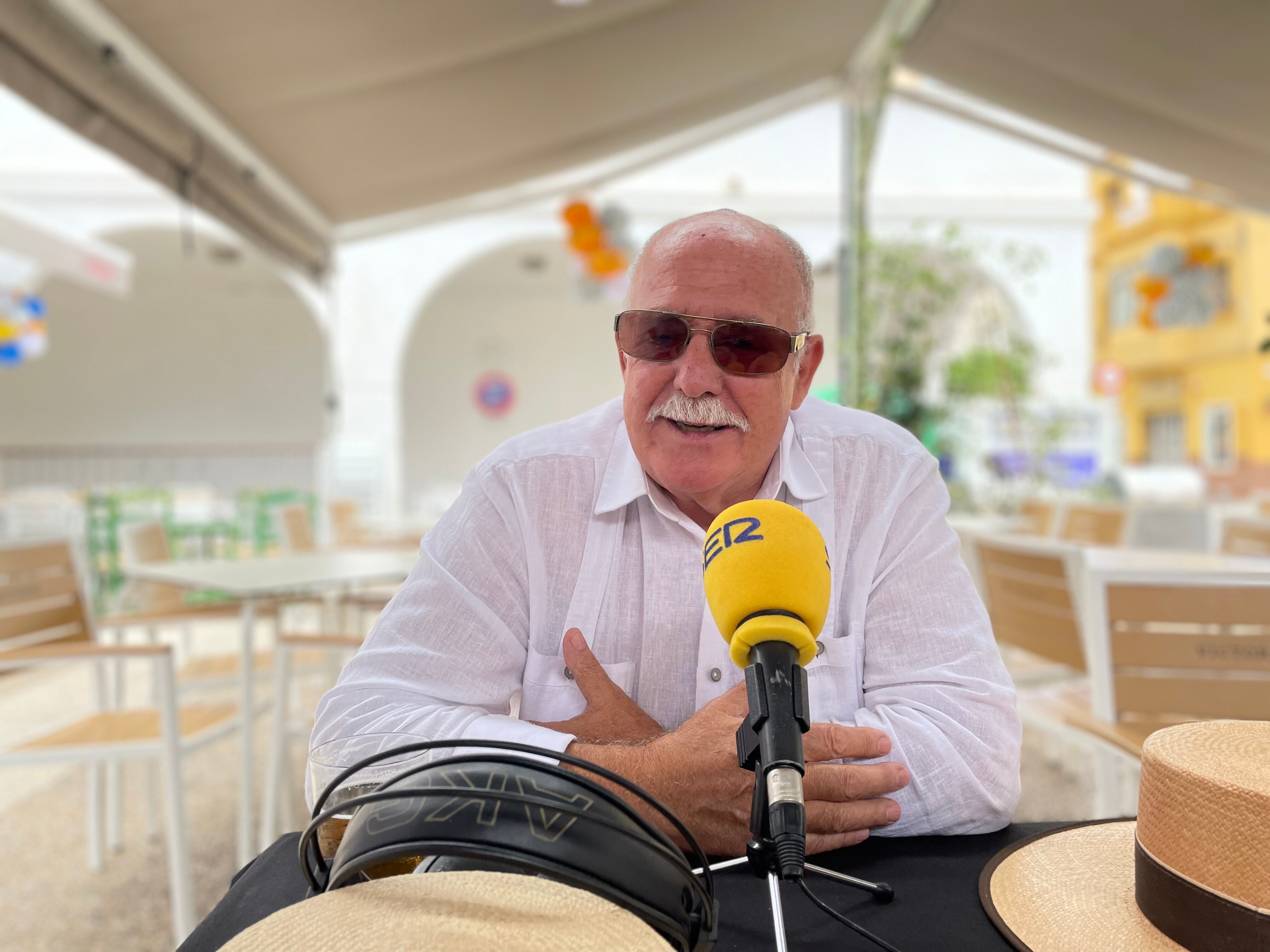 Juan Luis Madrid presidente de la caseta Los Especiales