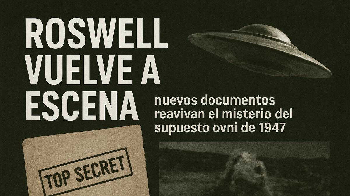 Enigmas y Misterios con Álvaro Martín: Roswell vuelve a escena, nuevos documentos reavivan el misterio del supuesto ovni de 1947
