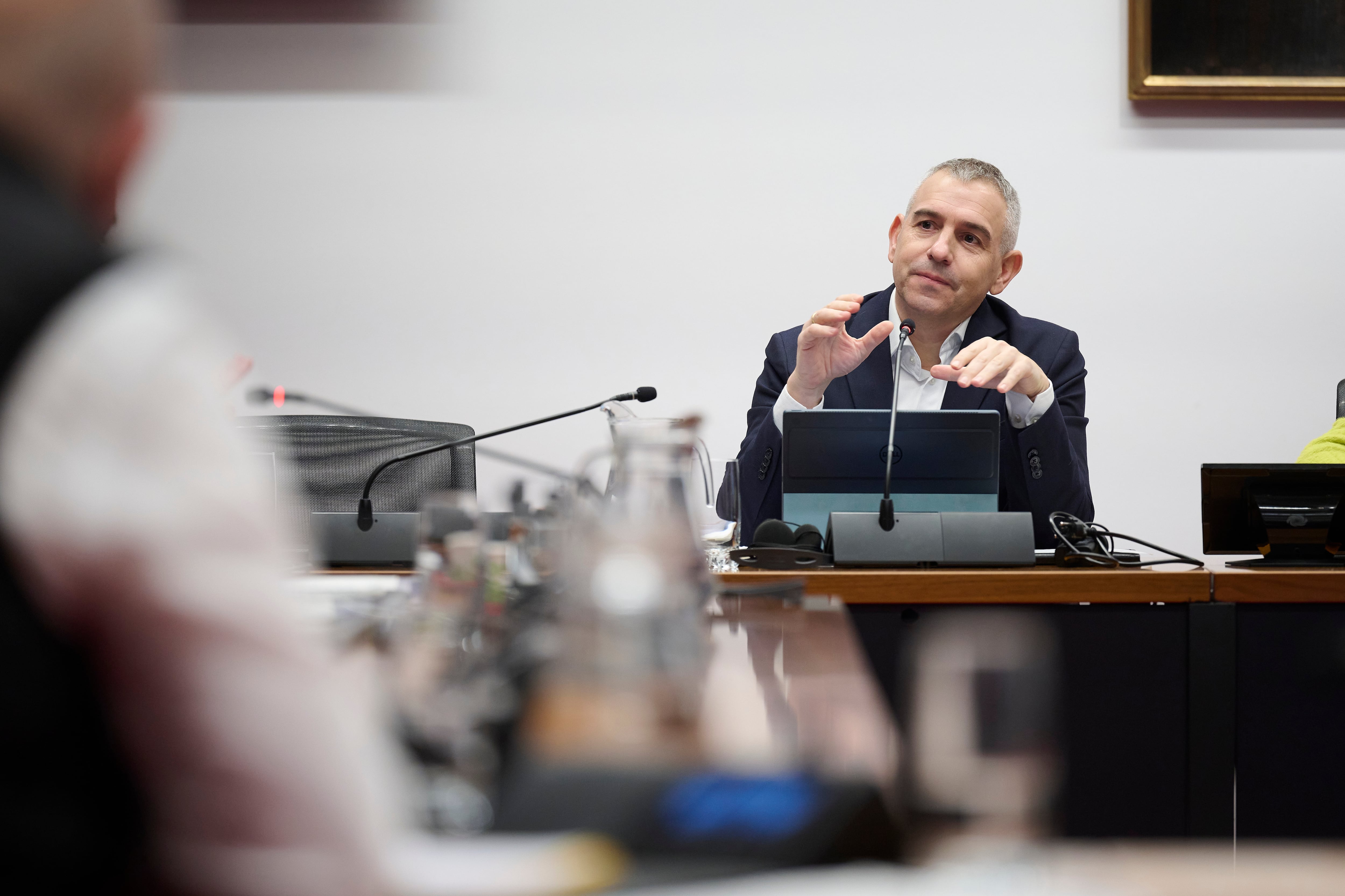 El director general de Intervención del Gobierno de Navarra, Juan José Pérez Capapay