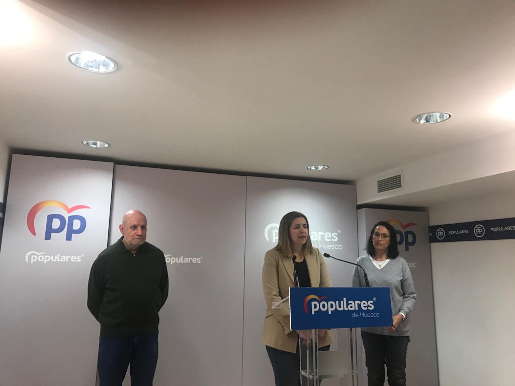 Consejeros del PP en la Comarca de la Hoya de Huesca