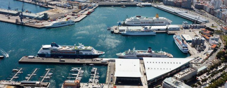 Puerto interior de A Coruña
