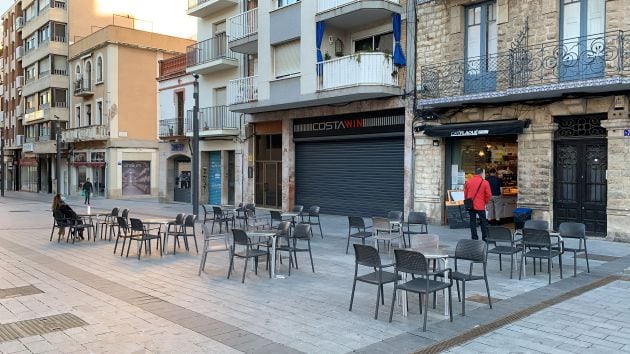 Plaça Corsini de Tarragona.