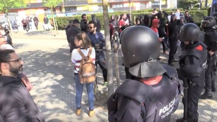 Tensió a Manresa per la presència de VOX