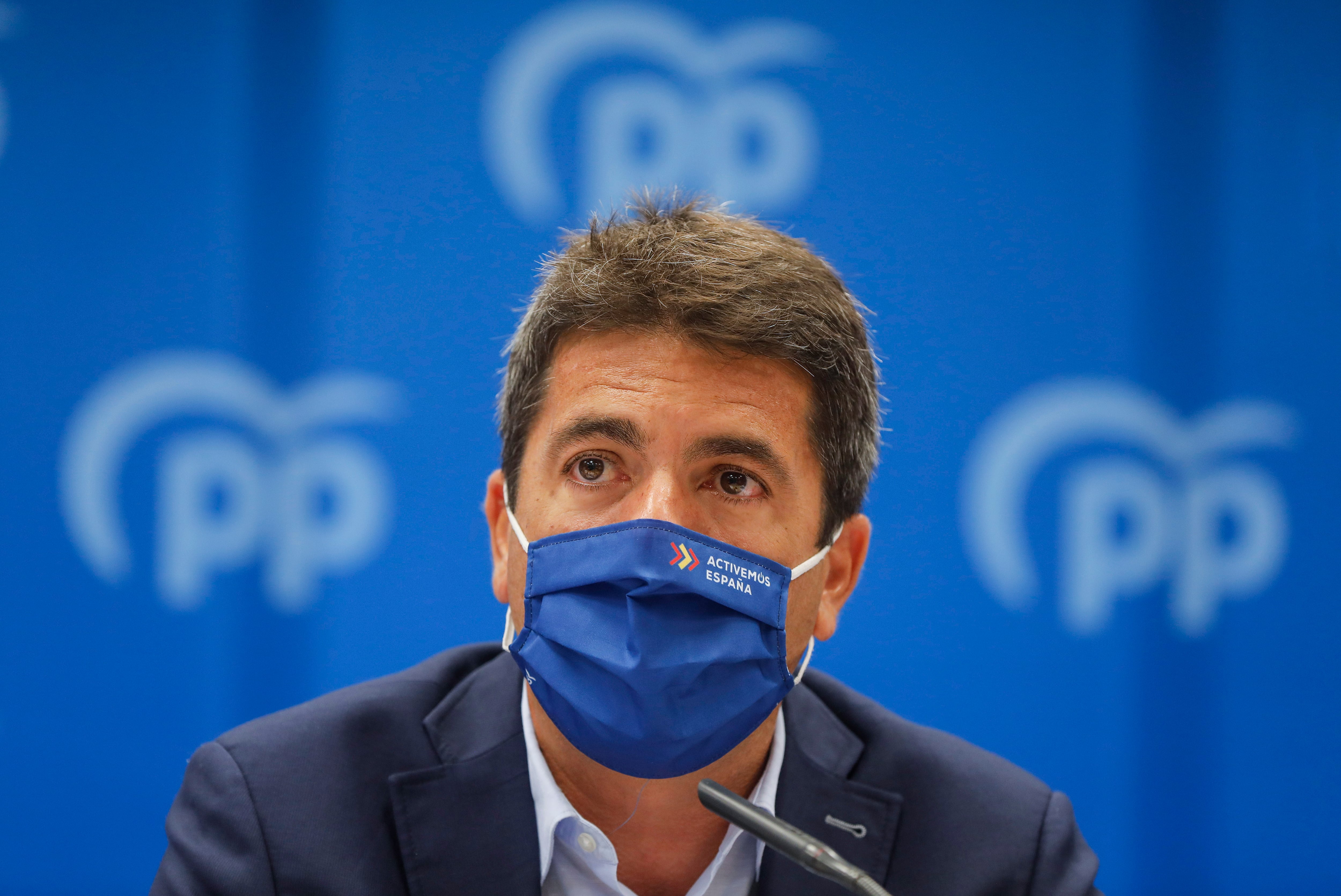 El presidente del PPCV, Carlos Mazón, en una foto de archivo.