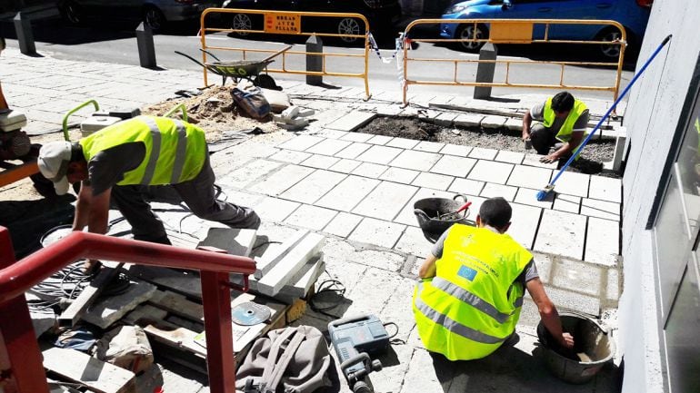 Trabajadores de Planes de Empleo en Puertollano