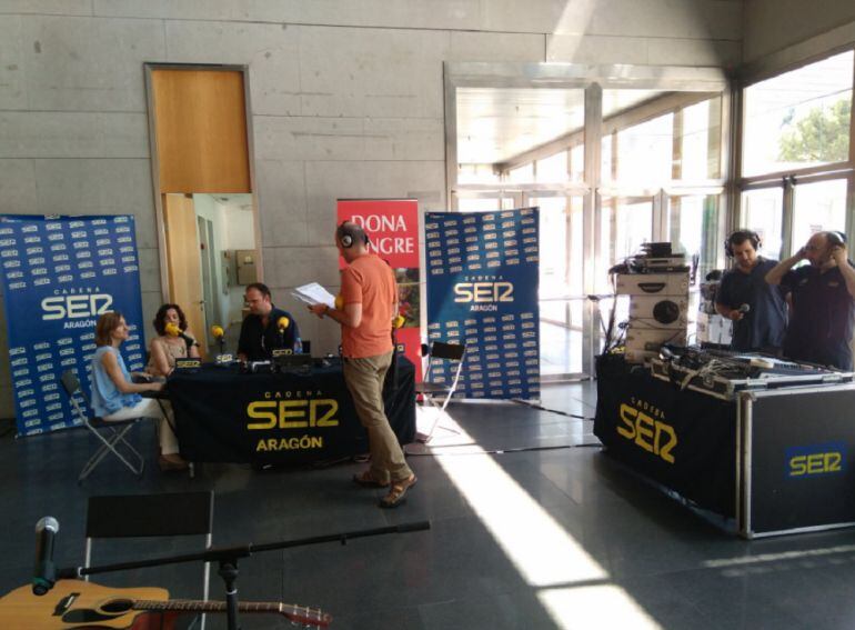 Hoy por Hoy Zaragoza se ha sumado al maratón de Donación de Sangre