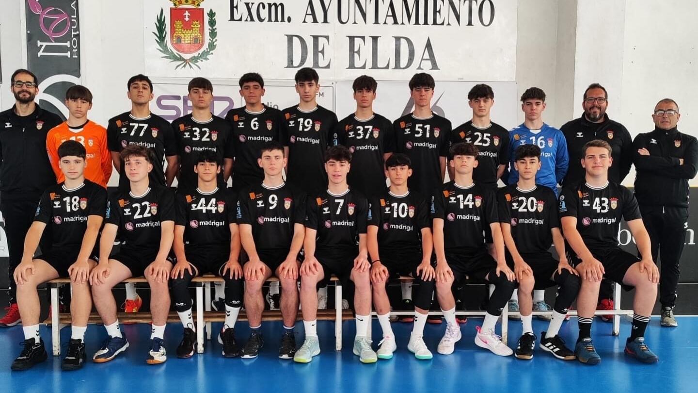 Equipo cadete del Bm. Elda - C.E.E.