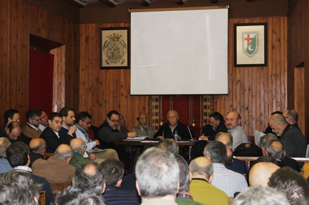 Imagen de la asamblea de la ASJ del pasado mes de enero