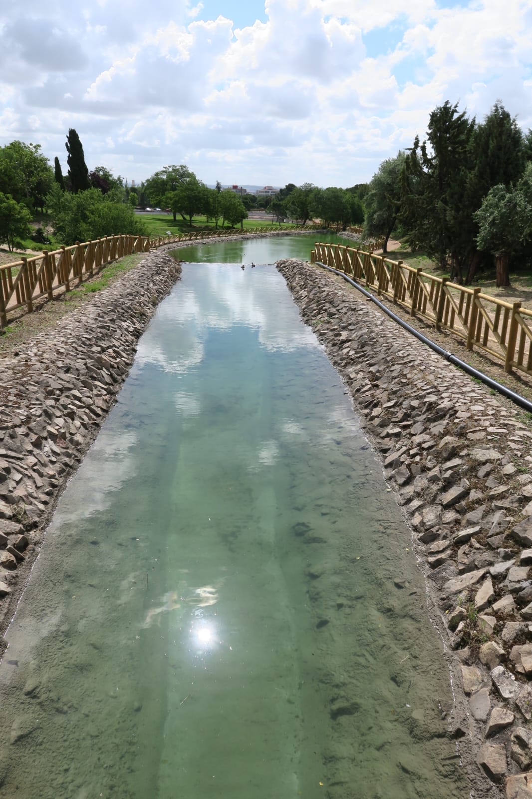 Parque de La Alhóndiga en Getafe.