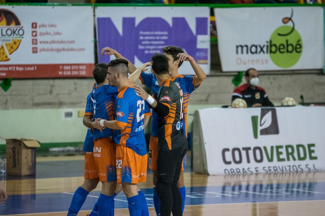 El Sala Ourense, consigue en el Pazo la segunda victoria consecutiva en la fase por la permanencia en la Segunda División Nacional B