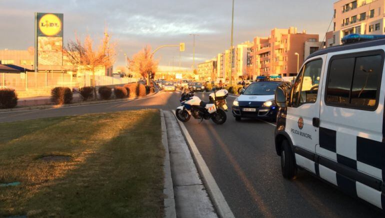 El accidente tuvo lugar en la avenida de Zamora